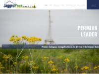 Desktop screenshot for jaggedpeakenergy.com
