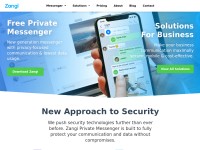 Desktop screenshot for zangi.com