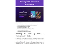 Desktop screenshot for realiqtest.vercel.app