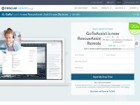 Desktop screenshot for gotoassist.com