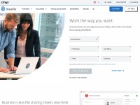 Desktop screenshot for sharefile.com