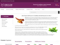 Desktop screenshot for epices.com