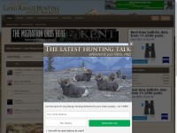 Desktop screenshot for longrangehunting.com