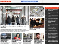 Desktop screenshot for dnevnik.si