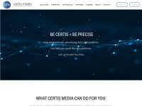 Desktop screenshot for certismedia.com