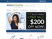 Desktop screenshot for easybreathe.com