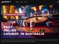 Desktop screenshot for australiacasinoratings.com