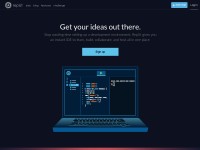 Desktop screenshot for repl.it