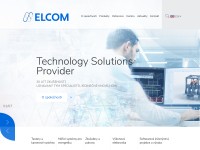 Desktop screenshot for elcom.cz