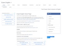 Desktop screenshot for examenglish.com