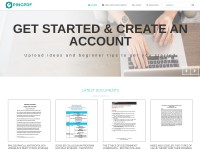 Desktop screenshot for pingpdf.com