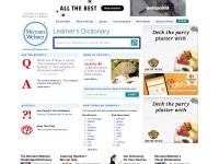 Desktop screenshot for learnersdictionary.com