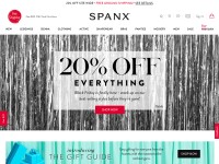 Desktop screenshot for spanx.com