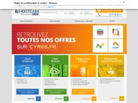Desktop screenshot for hosteam.fr