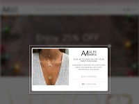 Desktop screenshot for alexmikajewelry.com