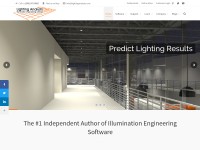 Desktop screenshot for lightinganalysts.com