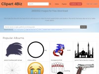 Desktop screenshot for clipart4biz.com
