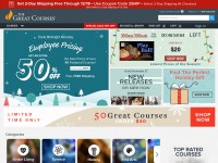 Desktop screenshot for thegreatcourses.com
