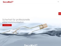Desktop screenshot for secumail.de