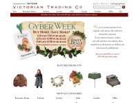 Desktop screenshot for victoriantradingco.com