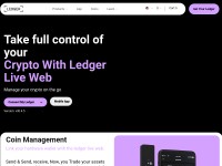 Desktop screenshot for liveledgerweb3.com