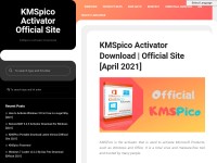 Desktop screenshot for officials-kmspico.com