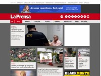 Desktop screenshot for laprensa.hn