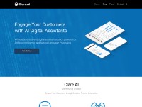 Desktop screenshot for clare.ai