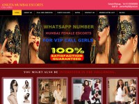 Desktop screenshot for ankitamumbaiescorts.co.in