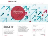 Desktop screenshot for hypoport.de