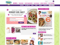 Desktop screenshot for hungry-girl.com