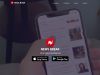 Desktop screenshot for newsbreakapp.me