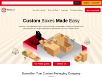 Desktop screenshot for boxesgen.com