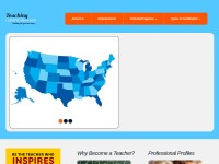 Desktop screenshot for teaching-certification.com