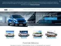 Desktop screenshot for ford.mx
