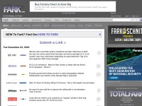 Desktop screenshot for fark.com