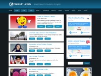 Desktop screenshot for newsinlevels.com