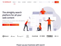 Desktop screenshot for addsearch.com