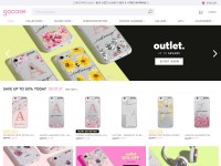 Desktop screenshot for gocase.com