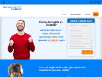 Desktop screenshot for metropolitanenglish.com.ec