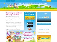 Desktop screenshot for readingeggs.com