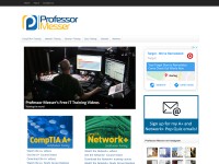 Desktop screenshot for professormesser.com