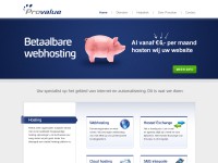 Desktop screenshot for provalue.nl