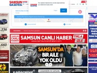 Desktop screenshot for samsungazetesi.com