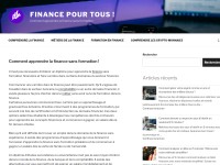 Desktop screenshot for financetothetop.fr