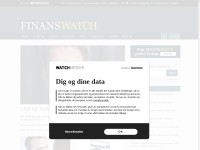 Desktop screenshot for finanswatch.dk