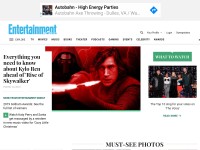 Desktop screenshot for ew.com