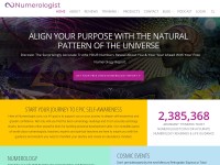 Desktop screenshot for numerologist.com