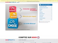 Desktop screenshot for coradrive.fr