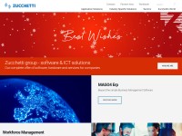 Desktop screenshot for zucchetti.com